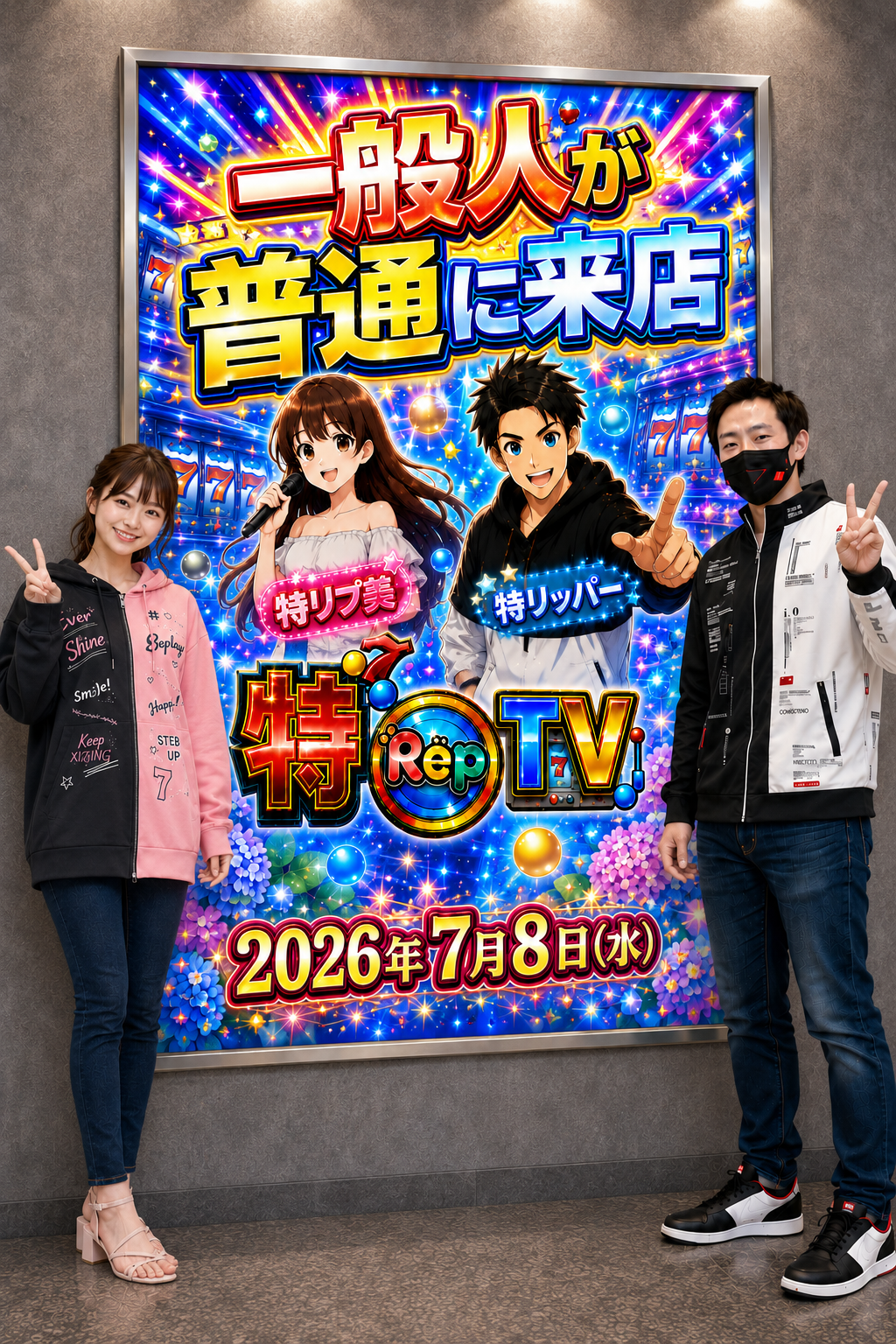 2026年7月8日(水)一般人が普通に来店