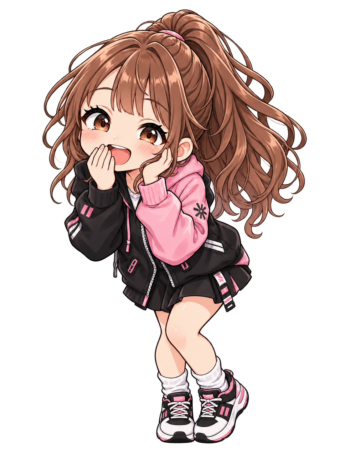 特リプ美のミニキャラクター